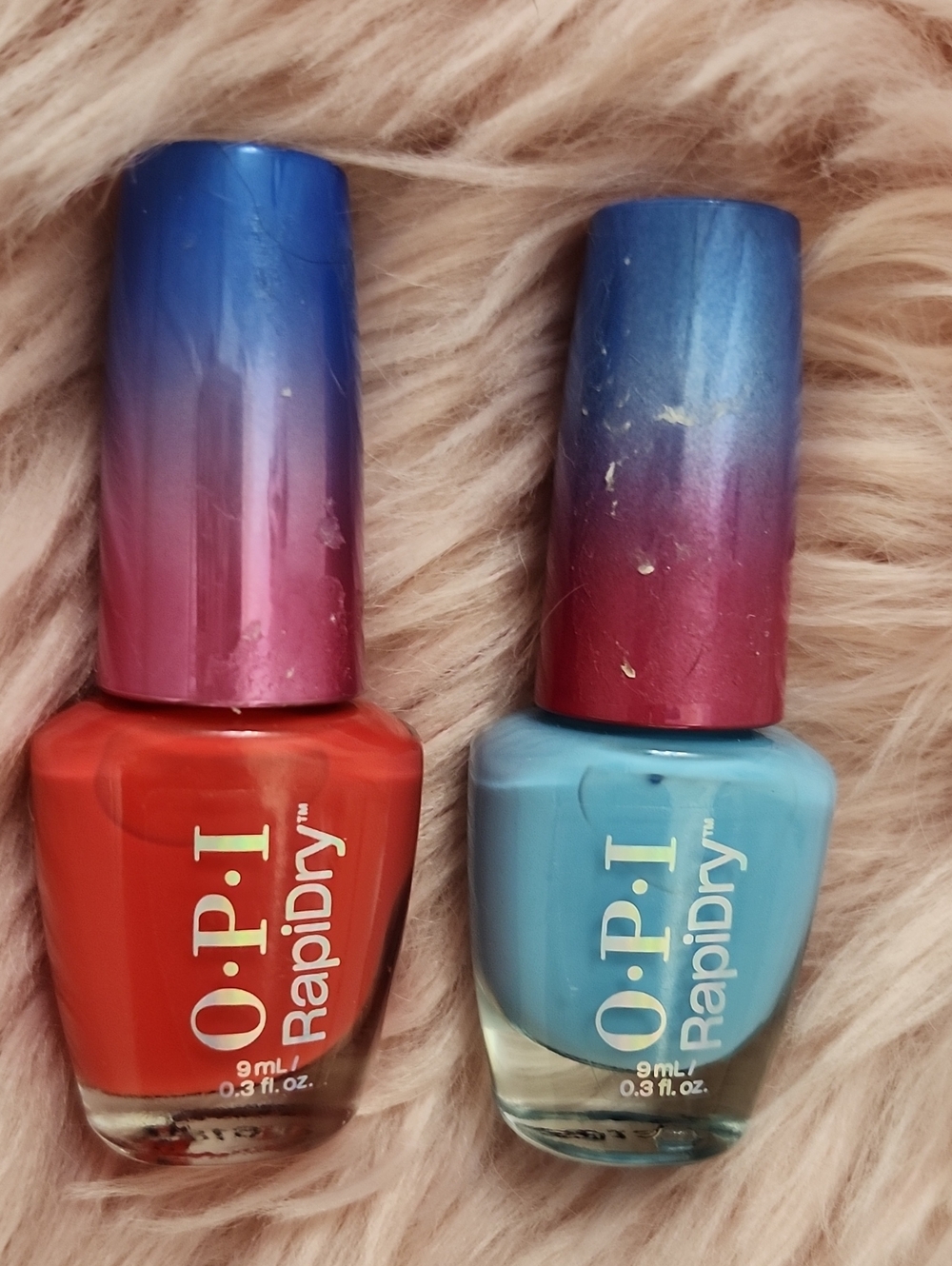 Brand New 2CT BUNDLE OPI RAPID DRY NAIL LACQUER SET